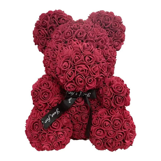 15" Rose Teddy Bear Valentine's Gift For Your Special Someone! - Naved Products