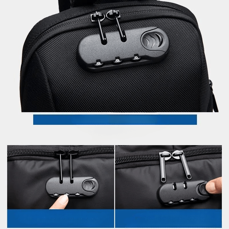 Anti-Theft Cross Body Bag. Perfect for Protecting Your Valuables While Out And About! - Naved Products