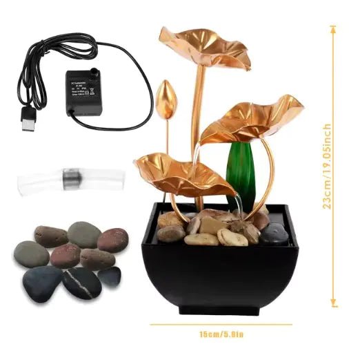 Desktop Circulate Waterfall Decor - Naved Products