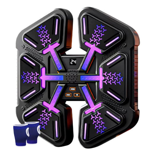 Get Back in Shape FAST With This Bluetooth Music Boxing Machine – Interactive Boxing Training for Home. Great for Adults and Children! - Naved Products