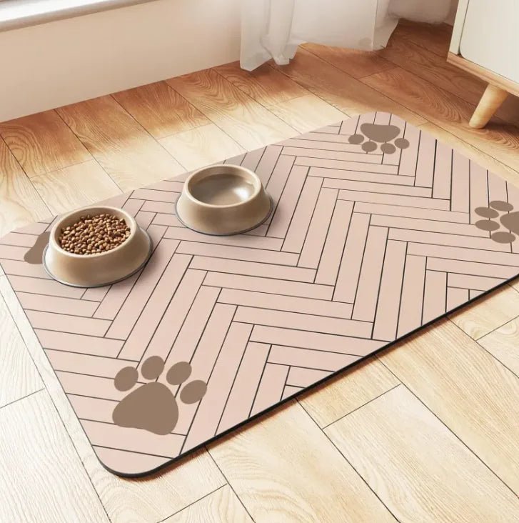 Non-Slip & Splash-Proof Pet Feeding Mat – Keep Mealtime Mess-Free! - Naved Products