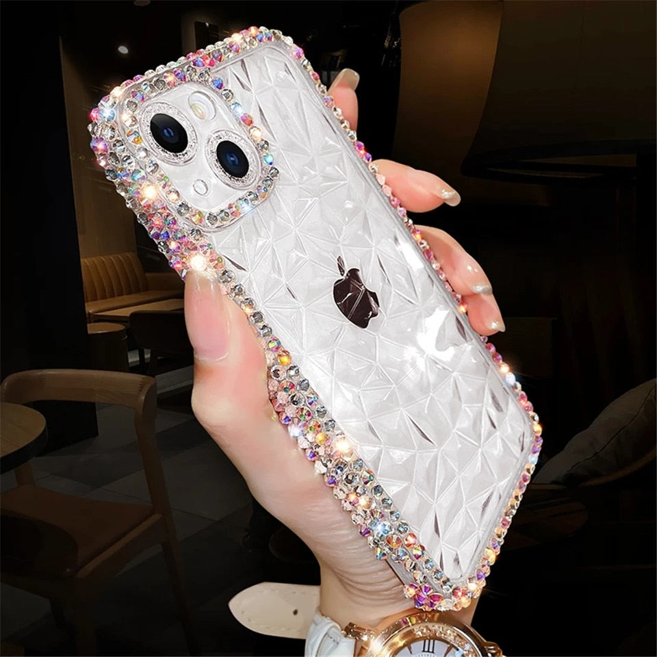 Glitter Diamond Transparent IPhone Case