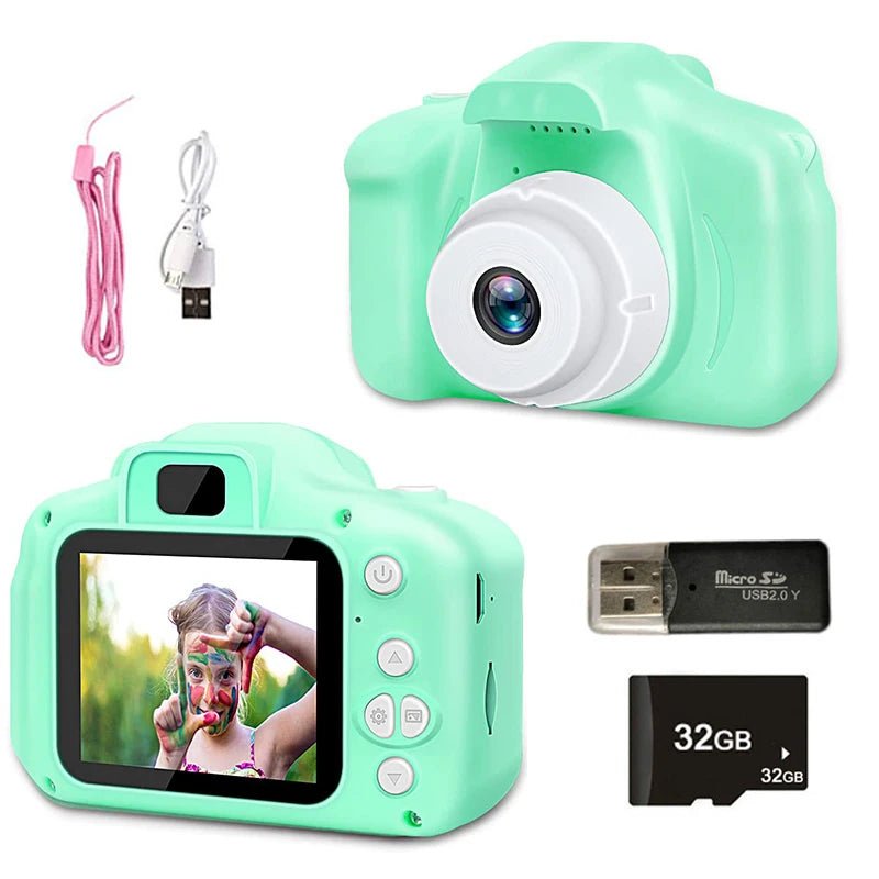 1080 HD Kids Camera & Video Player – Spark Creativity & Capture Precious Moments! - Naved ProductsZK30 Children'S Camera Waterproof 1080P HD Screen Camera Video Toys Kids Cartoon Cute Camera Outdoor Photography Toys