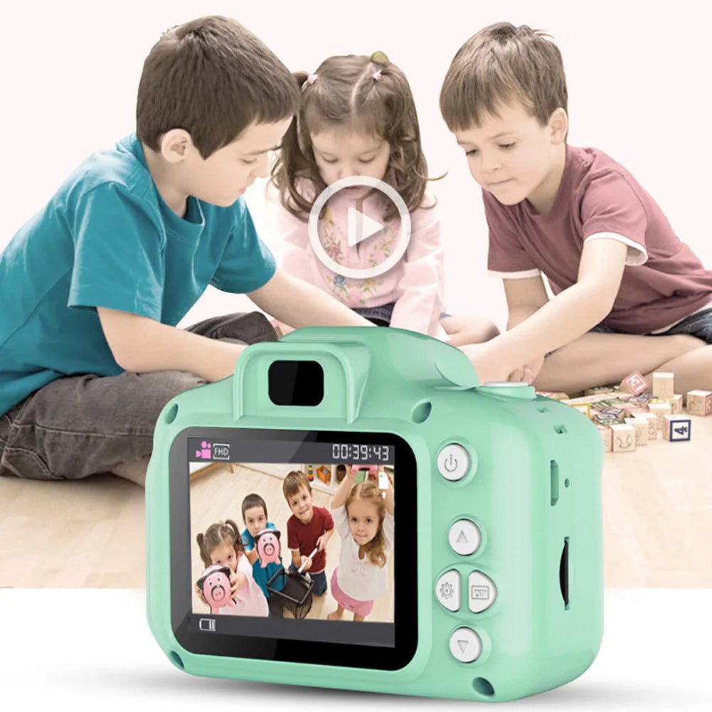 1080 HD Kids Camera & Video Player – Spark Creativity & Capture Precious Moments! - Naved ProductsZK30 Children'S Camera Waterproof 1080P HD Screen Camera Video Toys Kids Cartoon Cute Camera Outdoor Photography Toys
