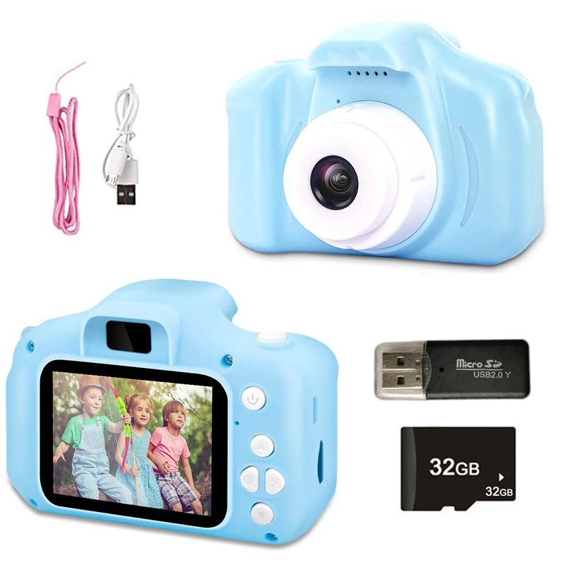 1080 HD Kids Camera & Video Player – Spark Creativity & Capture Precious Moments! - Naved ProductsZK30 Children'S Camera Waterproof 1080P HD Screen Camera Video Toys Kids Cartoon Cute Camera Outdoor Photography Toys