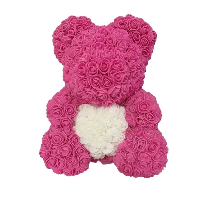 15" Rose Teddy Bear Valentine's Gift For Your Special Someone! - Naved Products