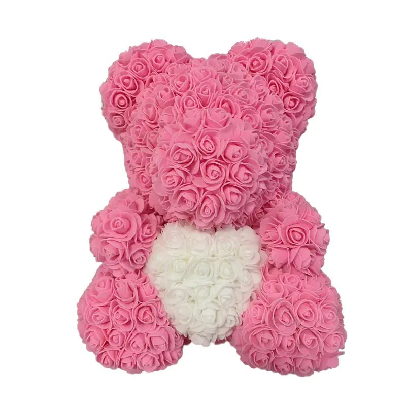 15" Rose Teddy Bear Valentine's Gift For Your Special Someone! - Naved Products