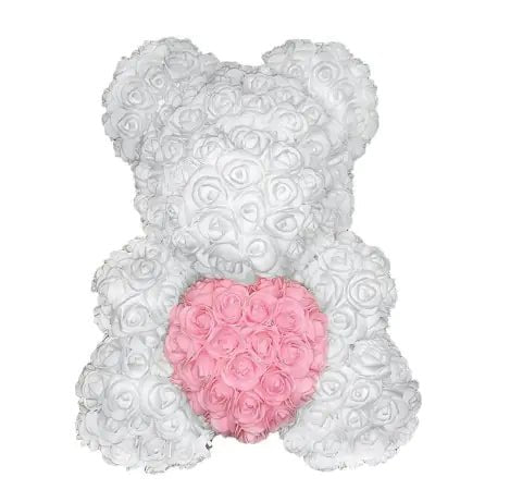 15" Rose Teddy Bear Valentine's Gift For Your Special Someone! - Naved Products