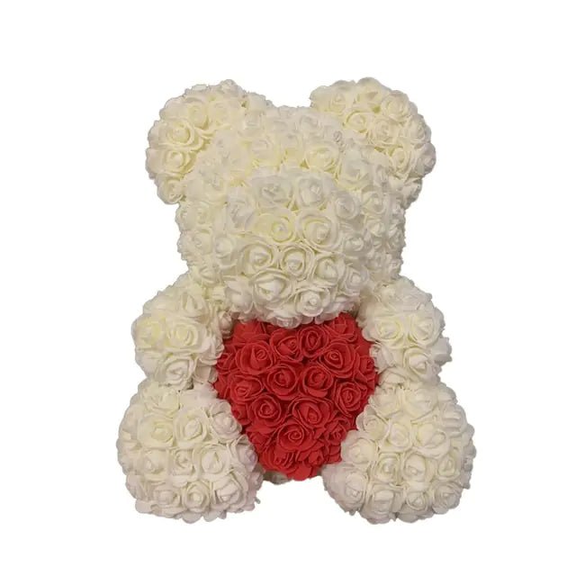 15" Rose Teddy Bear Valentine's Gift For Your Special Someone! - Naved Products