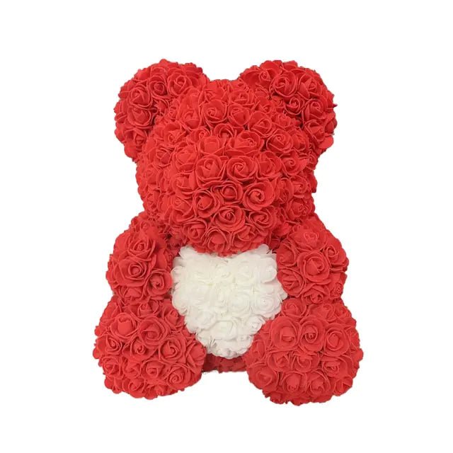 15" Rose Teddy Bear Valentine's Gift For Your Special Someone! - Naved Products
