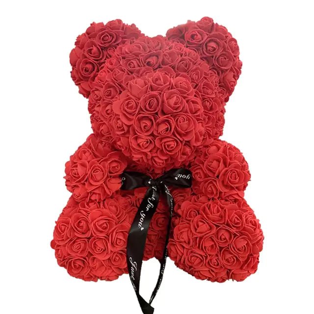 15" Rose Teddy Bear Valentine's Gift For Your Special Someone! - Naved Products