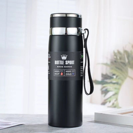 1L Stainless-Steel Thermal Water Bottle Cold and Hot Thermos - Naved Products