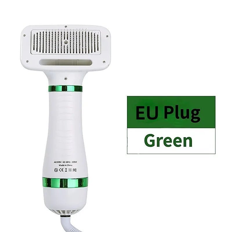 2 - In - 1 Pet Dog Dryer Quiet Dog Hair Dryers and Comb Brush Grooming Kitten Cat Hair Comb Puppy Fur Blower Low Noise Temprature - Naved Products2 - In - 1 Pet Dog Dryer Quiet Dog Hair Dryers and Comb Brush Grooming Kitten Cat Hair Comb Puppy Fur Blower Low Noise Temprature
