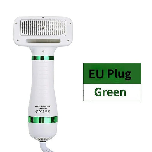 2 - In - 1 Pet Dog Dryer Quiet Dog Hair Dryers and Comb Brush Grooming Kitten Cat Hair Comb Puppy Fur Blower Low Noise Temprature - Naved Products2 - In - 1 Pet Dog Dryer Quiet Dog Hair Dryers and Comb Brush Grooming Kitten Cat Hair Comb Puppy Fur Blower Low Noise Temprature