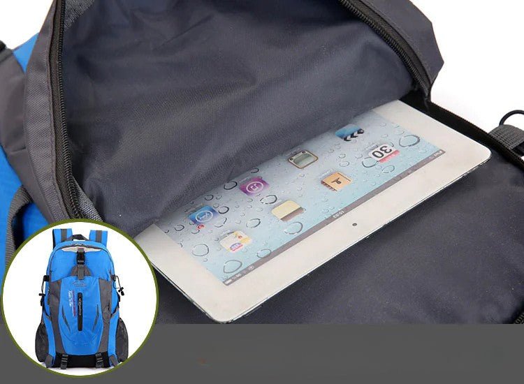 40L Men/Women Travel Backpack Perfect for Camping, Hiking, School or Travel - Naved Products