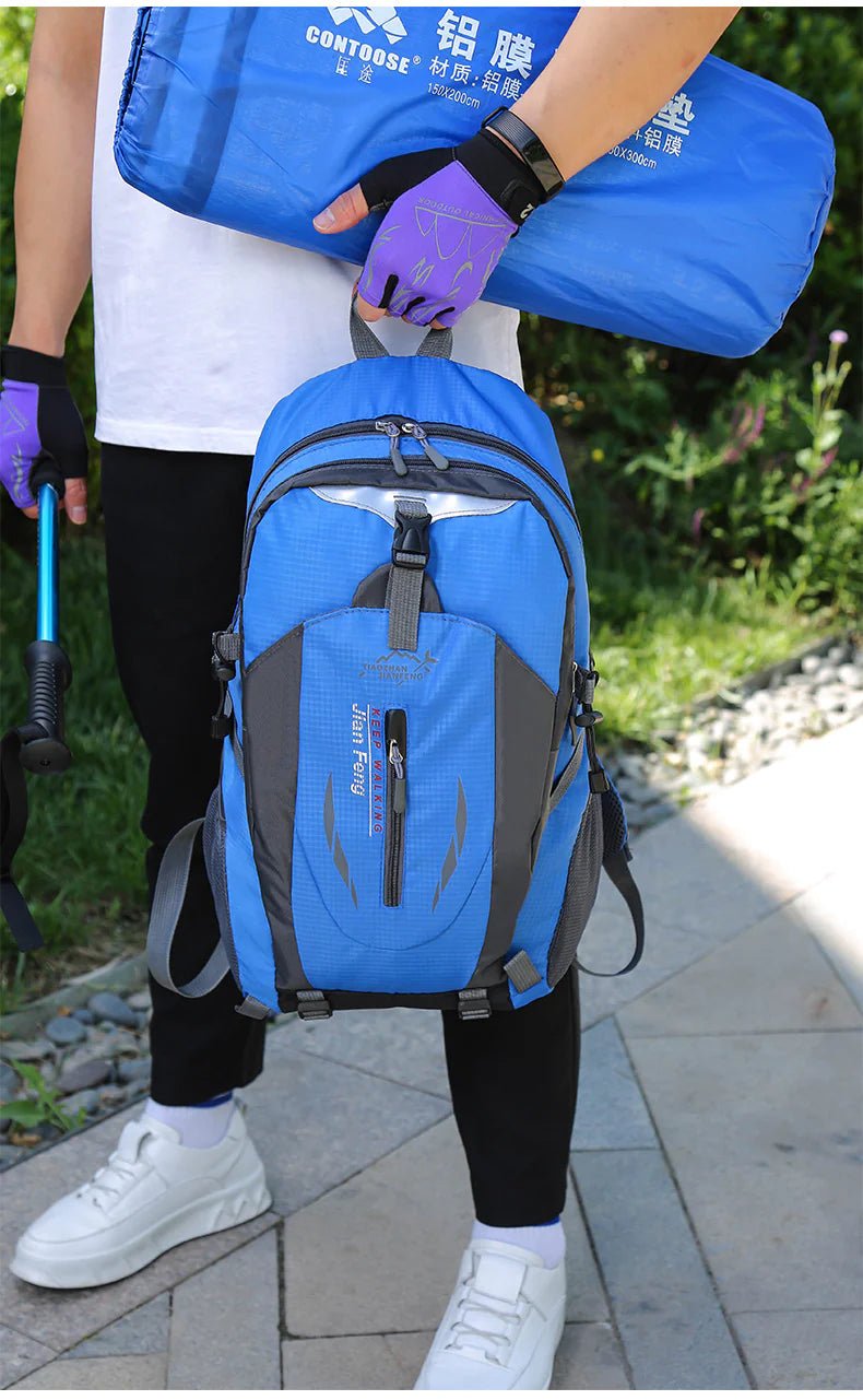 40L Men/Women Travel Backpack Perfect for Camping, Hiking, School or Travel - Naved Products