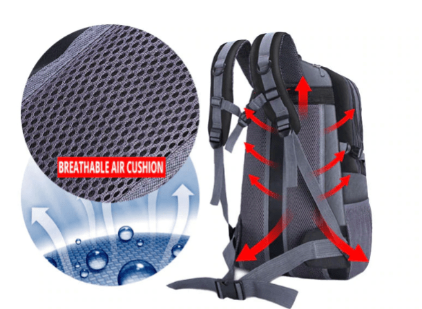 40L Men/Women Travel Backpack Perfect for Camping, Hiking, School or Travel - Naved Products