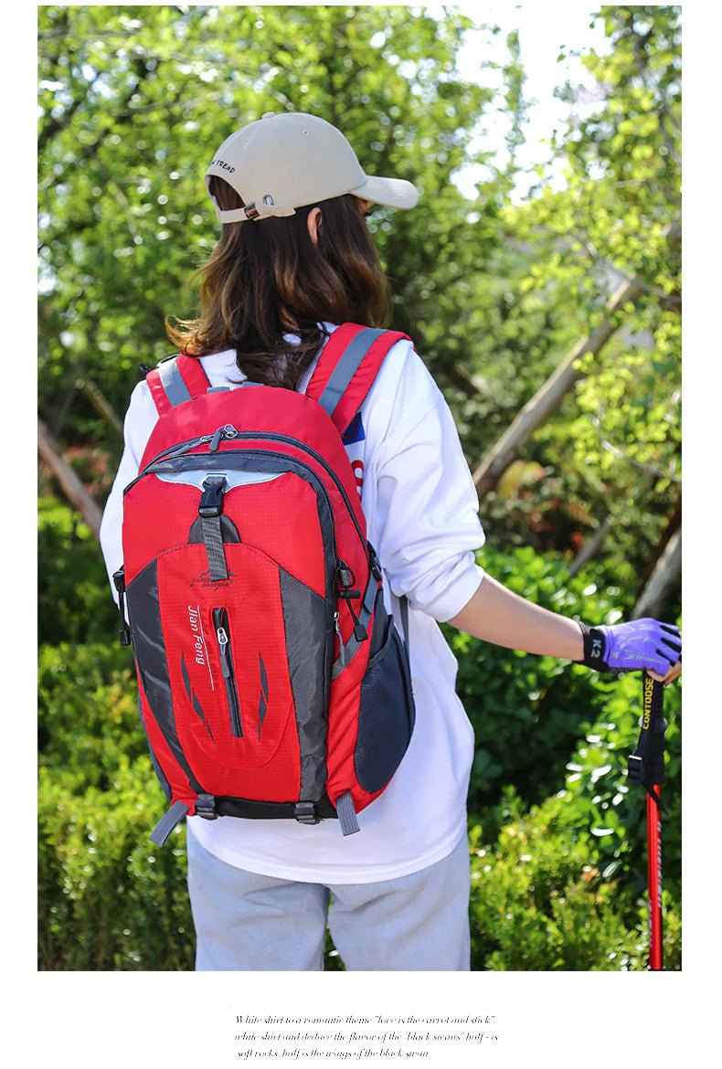 40L Men/Women Travel Backpack Perfect for Camping, Hiking, School or Travel - Naved Products