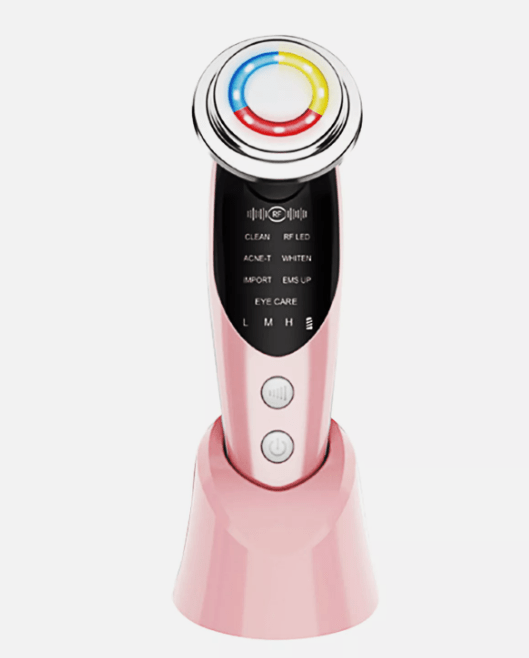 7-in-1 LED Light Therapy Face & Eye Massager – Advanced Skincare for a Radiant Glow + Plus FREE Facial Repair Serum a $20 Value - Naved Products