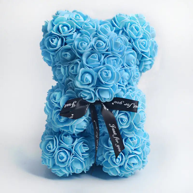 9" Rose Teddy Bear Valentine's Gift For Your Special Someone! - Naved Products