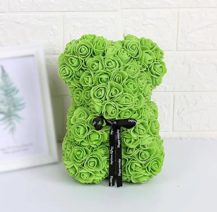 9" Rose Teddy Bear Valentine's Gift For Your Special Someone! - Naved Products