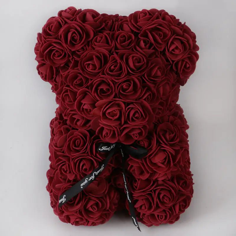 9" Rose Teddy Bear Valentine's Gift For Your Special Someone! - Naved Products