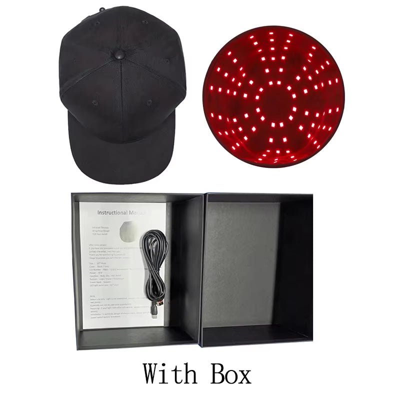 96 Lamp LED Laser Beads Therapy Promoting Hair Growth - Naved ProductsNew 96 Lamp Beads Laser Hair Growth Cap Red Light Therapy Hat Professional Cap for Greasy Scalp Hair Care Adjustable Rear Strap