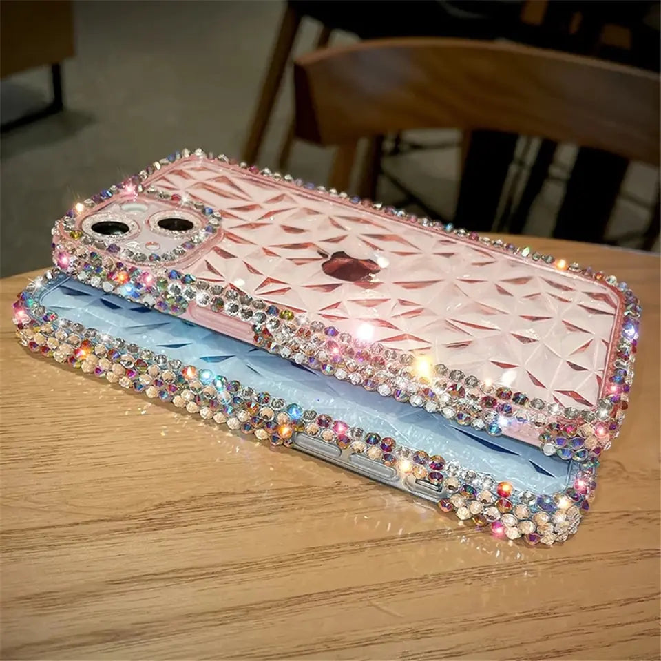 Glitter Diamond Transparent IPhone Case - Naved Products