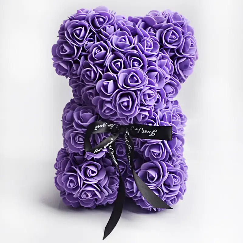 9" Rose Teddy Bear Valentine's Gift For Your Special Someone! - Naved Products