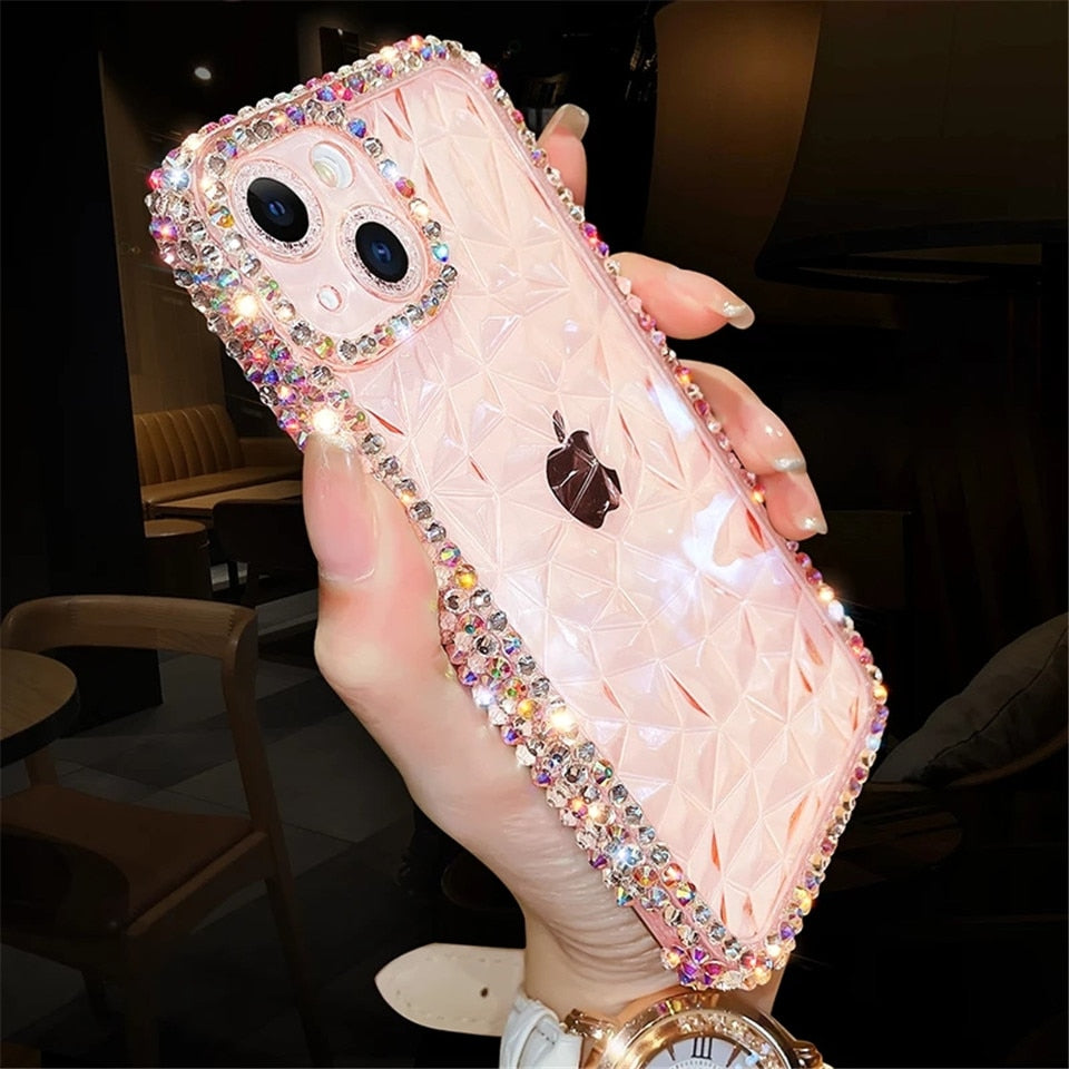 Glitter Diamond Transparent IPhone Case
