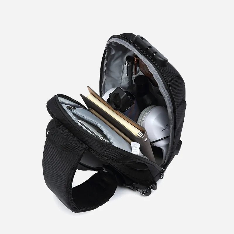 Anti-Theft Cross Body Bag. Perfect for Protecting Your Valuables While Out And About! - Naved Products