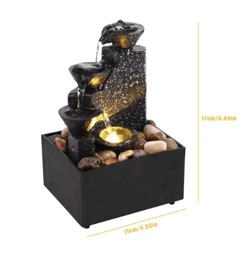 Desktop Circulate Waterfall Decor - Naved Products