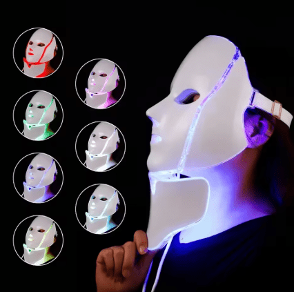 Foreverlily LED Facial Mask – Advanced Light Therapy for a Radiant Glow - Naved Products