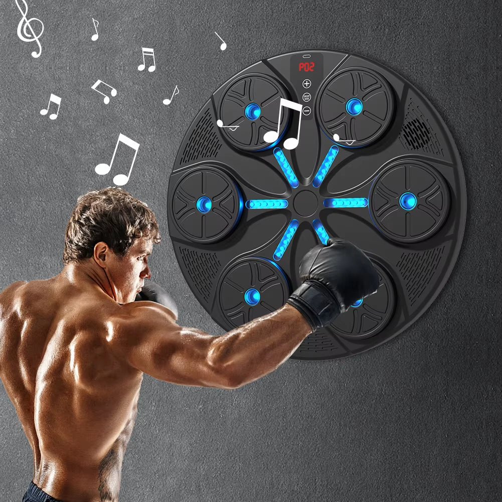 Get Back in Shape FAST With This Bluetooth Music Boxing Machine – Interactive Boxing Training for Home. Great for Adults and Children! - Naved Products