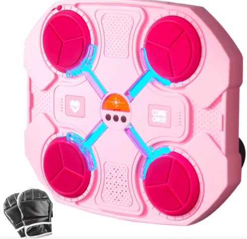 Get Back in Shape FAST With This Bluetooth Music Boxing Machine – Interactive Boxing Training for Home. Great for Adults and Children! - Naved Products