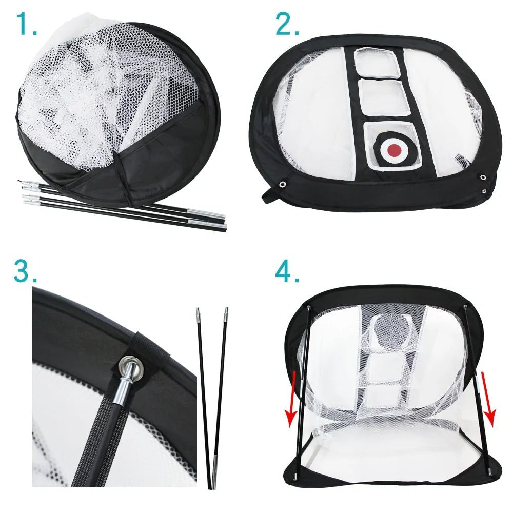 Golf Chipping Net Swing Trainer. Perfect Your Golf Swing in no time! - Naved Products