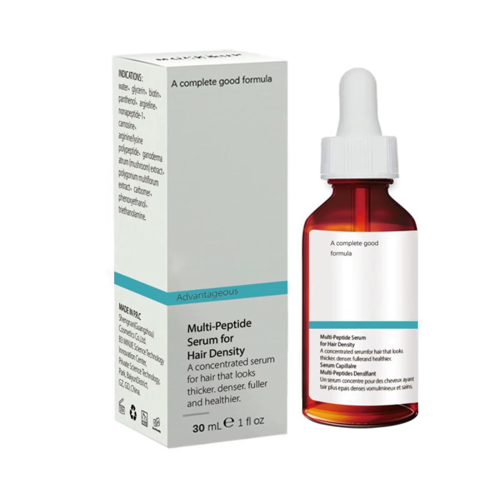 Hair Growth Peptide Serum – Boost Hair Density &amp; Combat Thinning Hair - Naved ProductsOrdinary Hair Growth Serum,Ordinary Multi - Peptide Serum for Hair Density,Designed for Thinning Hair & Hair Loss,(30Ml)