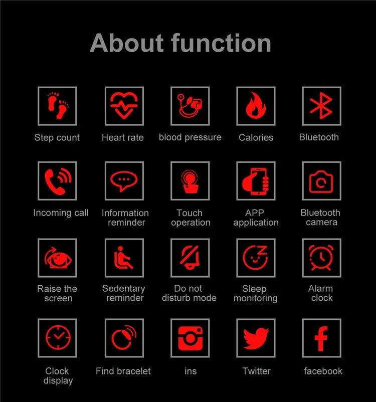 Health Monitoring Sport Smart Watch - Naved Products