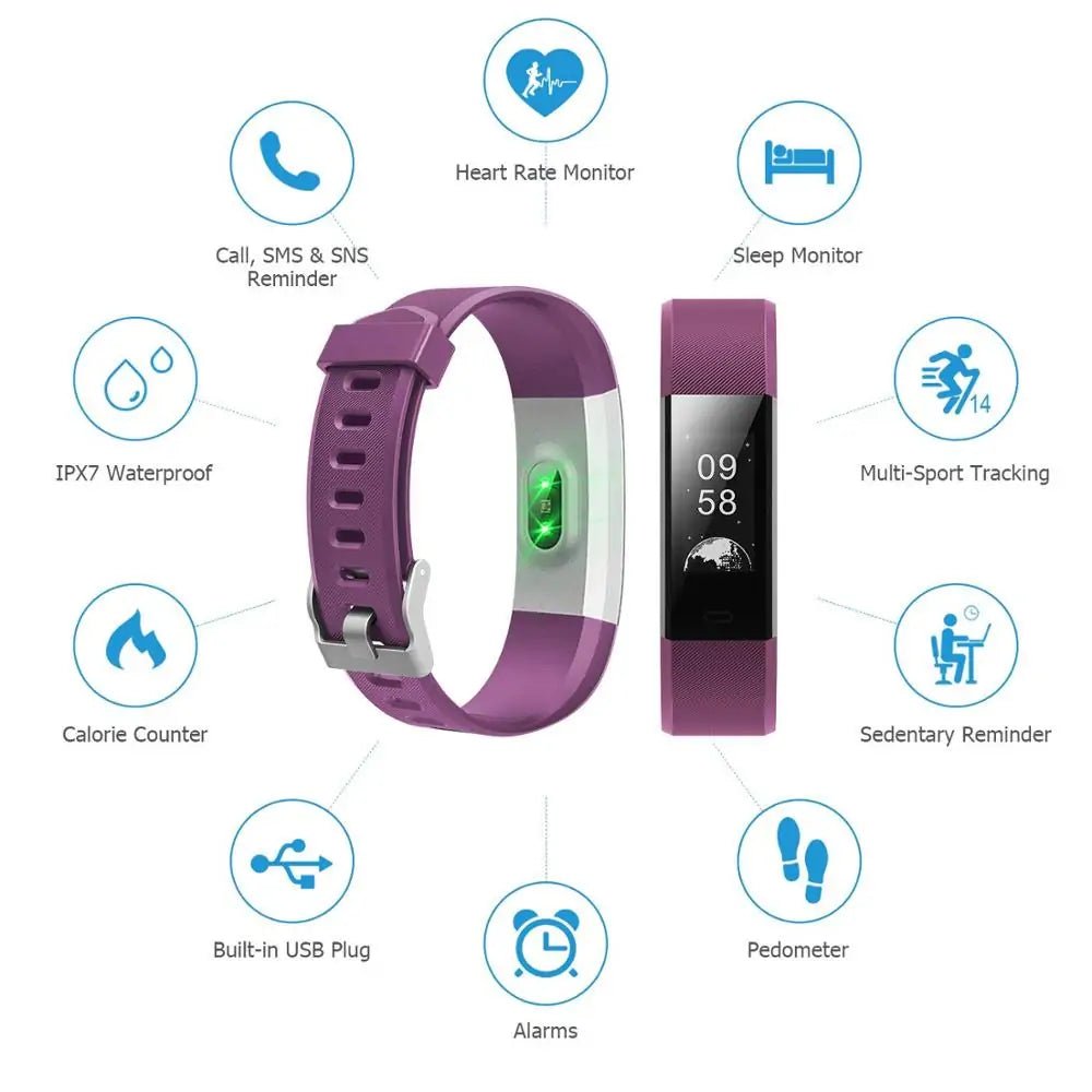 Health Monitoring Sport Smart Watch - Naved Products