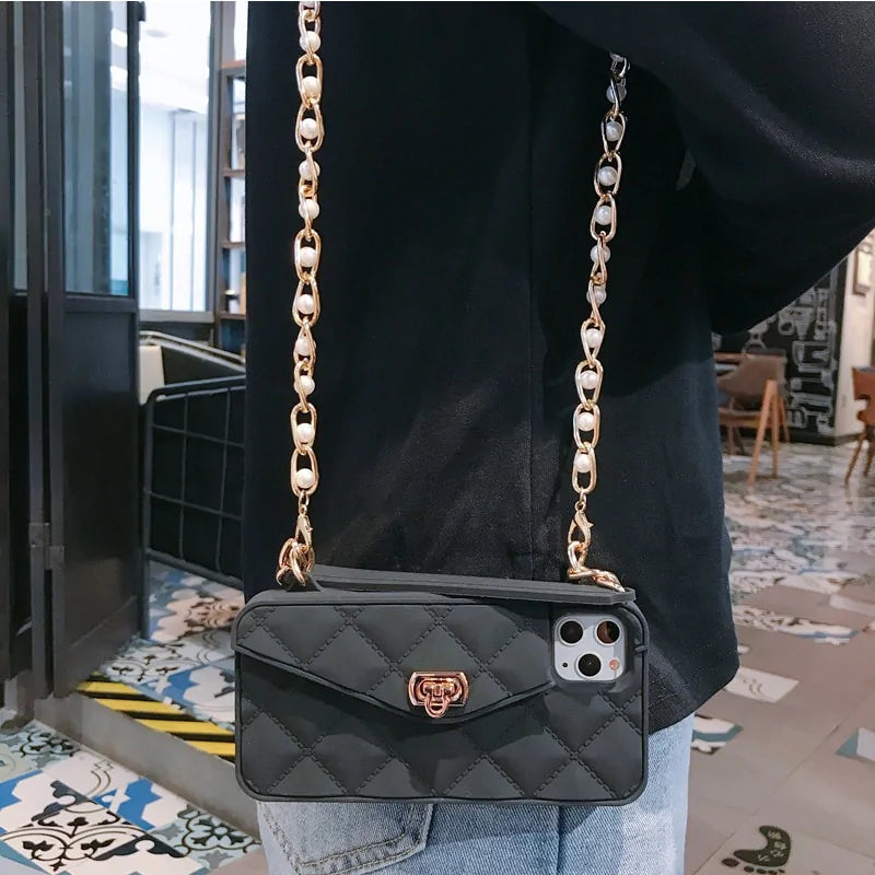Wallet Crossbody Handbag/IPhone Case.  The Perfect Gift for Valentine's Day!
