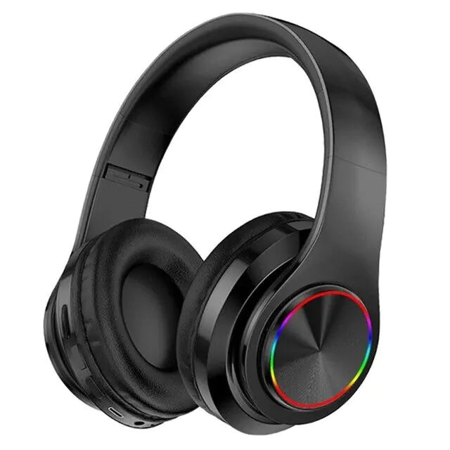Super Bass Wireless Foldable Bluetooth Headphones With Mic - Naved Products