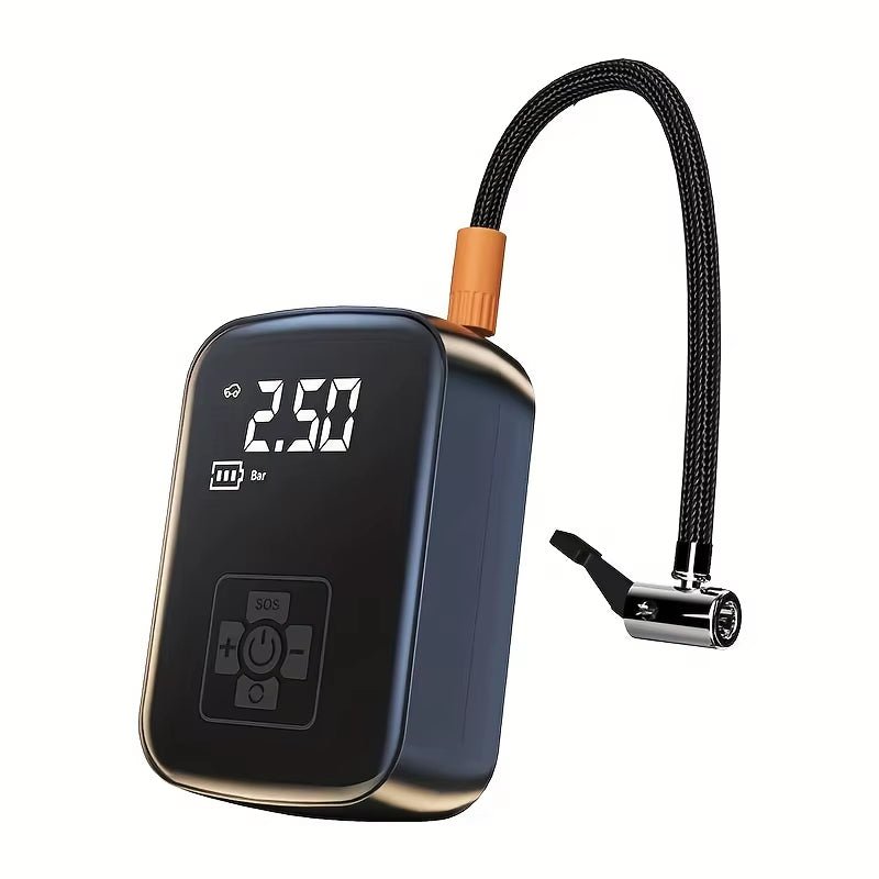 LEIBOO Car - Mounted Wired Air Pump Car Portable Air Pump Electric Car Uses Tire Pump to Inflate - Naved ProductsLEIBOO Car - Mounted Wired Air Pump Car Portable Air Pump Electric Car Uses Tire Pump to Inflate