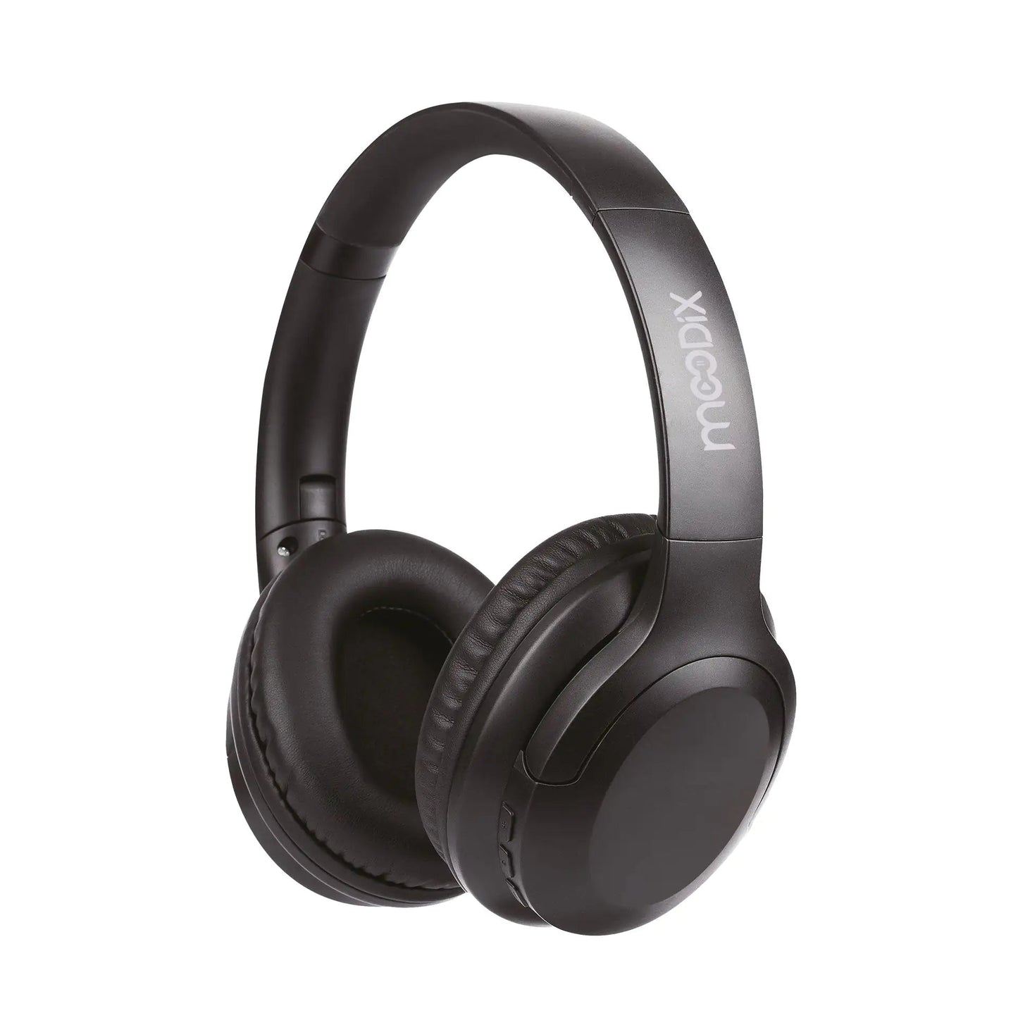 Moodix KO23NB1701 Advanced Noise Cancelling Bluetooth On-Ear Headphones, Black - Naved Products
