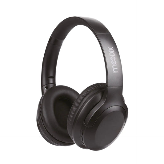 Moodix KO23NB1701 Advanced Noise Cancelling Bluetooth On-Ear Headphones, Black - Naved Products
