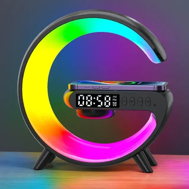 Multifunctional Wireless Charger Stand With Speaker - Naved Products