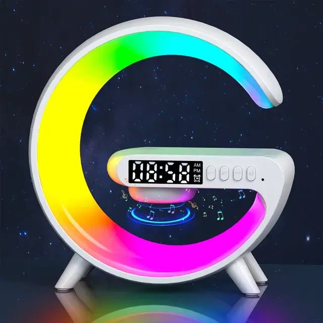 Multifunctional Wireless Charger Stand With Speaker - Naved Products