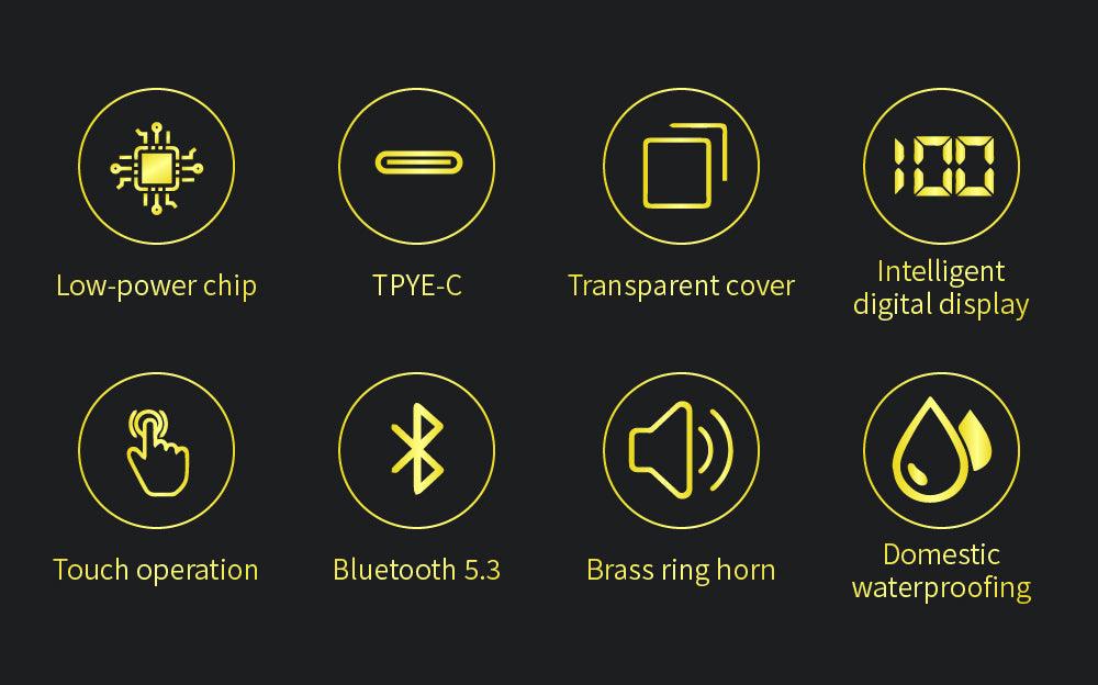 New Pop-up Cover Design Pro One TWS Bluetooth V5.3 Bass, Wireless, Earbuds - Naved Products