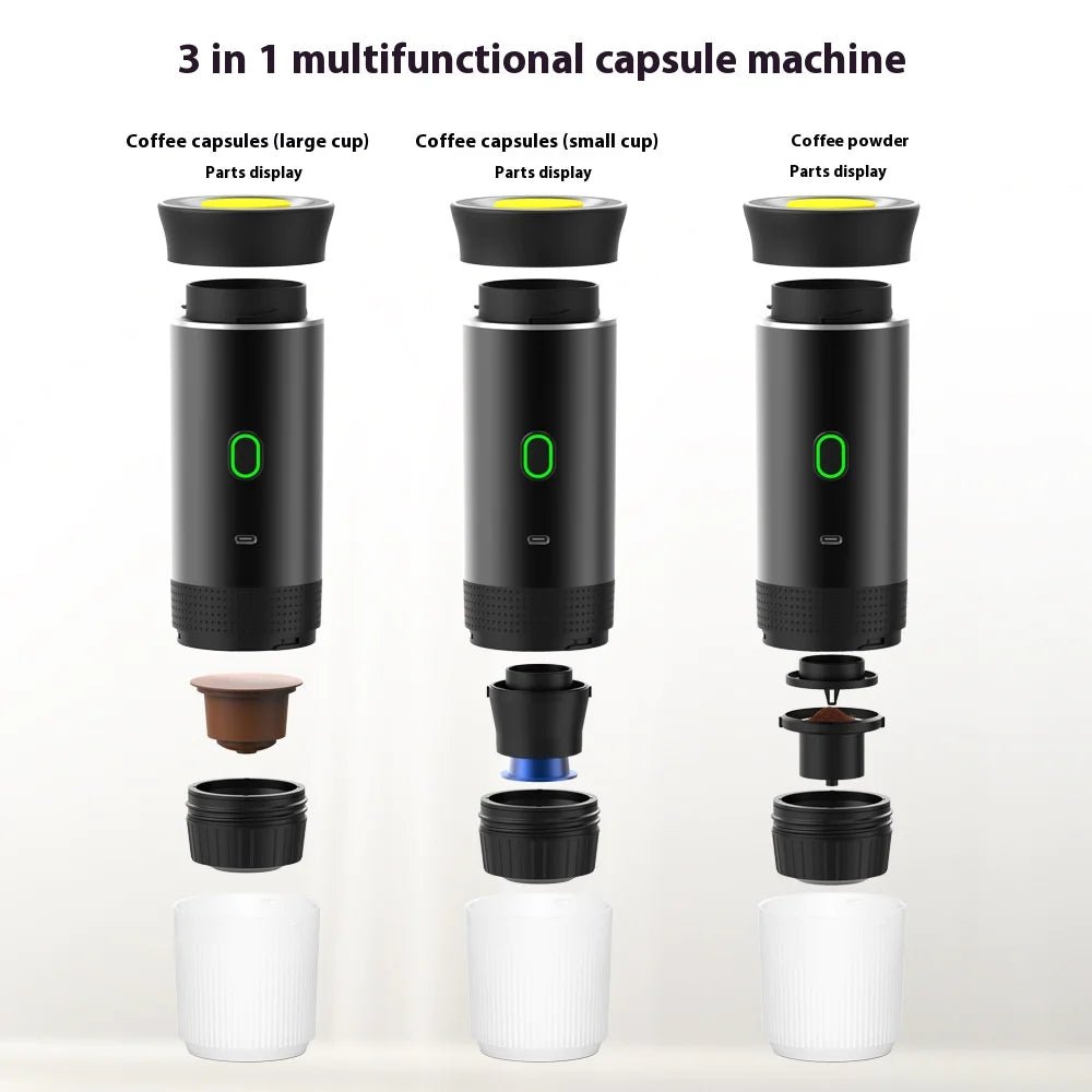 Portable Electric Espresso Machine and Coffee Maker - Naved Products