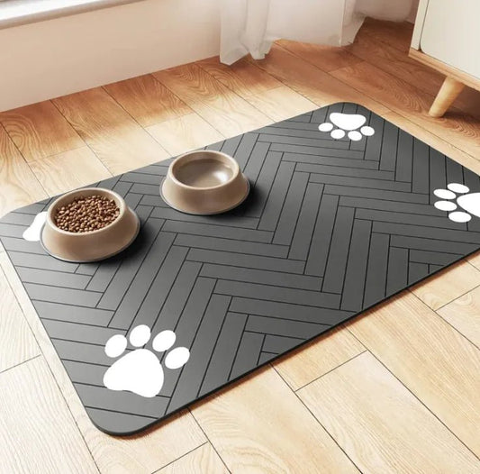 Non-Slip & Splash-Proof Pet Feeding Mat – Keep Mealtime Mess-Free! - Naved Products