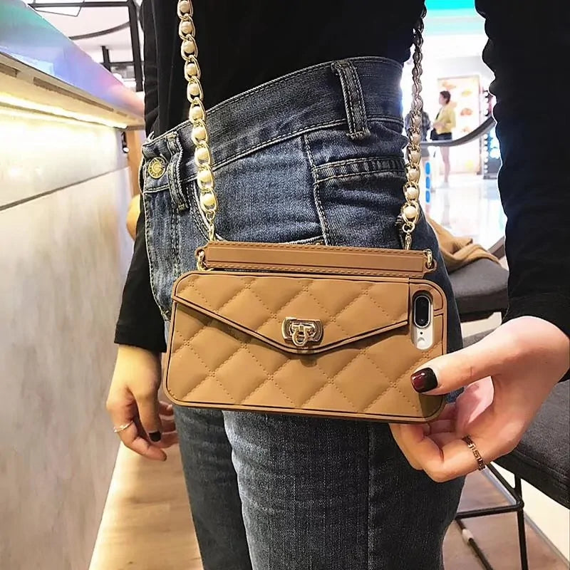 Wallet Crossbody Handbag/IPhone Case. The Perfect Gift for Valentine's Day! - Naved Products